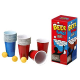 Klaunské hry Beer Pong 20 šálků 6 míčků