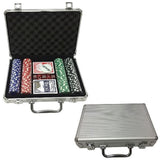 Clown Games Poker Set im Aluminium -Koffer, 202DLG.