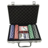 Clownspiele-Pokerset im Aluminiumkoffer
