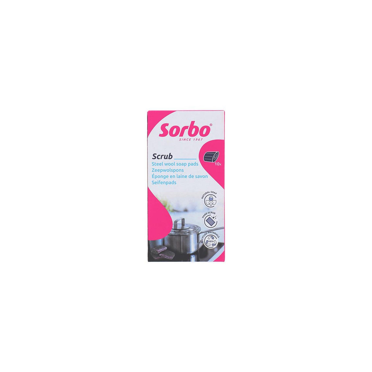 Sorbo Seifenwollschwämme 10 Stück
