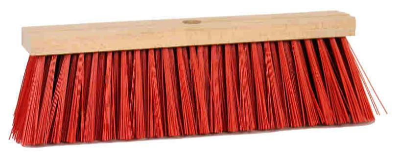 Reinigingsbezem gemeentebezem kunstvezel 40 cm