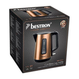 Bestron Awk1000Co Kettle 1.7L 2200W Copper Black