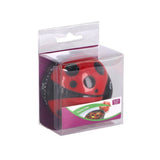 Patisse Küchentimer Marienkäfer 6 cm schwarz rot