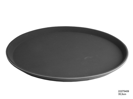 Ablage für Küchenutensilien, rutschfest, rund, 35,5 cm