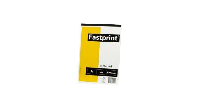 Basic fastprint schrijfblok a4 100vel 70gram