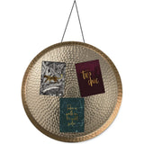 Keine Marke Gusta Wand- und Dekoschale Gold 38 cm | 5 Stück