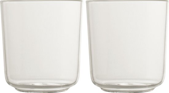 Gusta gusta fika waterglas waterglazen 8,6 cm set 2 stuks