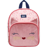 Lustiger Rucksack anderer Marken, Kichern, 29 x 23 x 10 cm, zartes Rosa, Dunkelblau