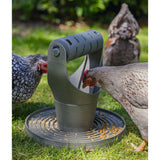 BEEZTEES BEEZTEES Play Tower for Chicken Food 30x30x30 cm Grey