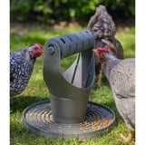 BEEZTEES BEEZTEES Play Tower for Chicken Food 30x30x30 cm Grey