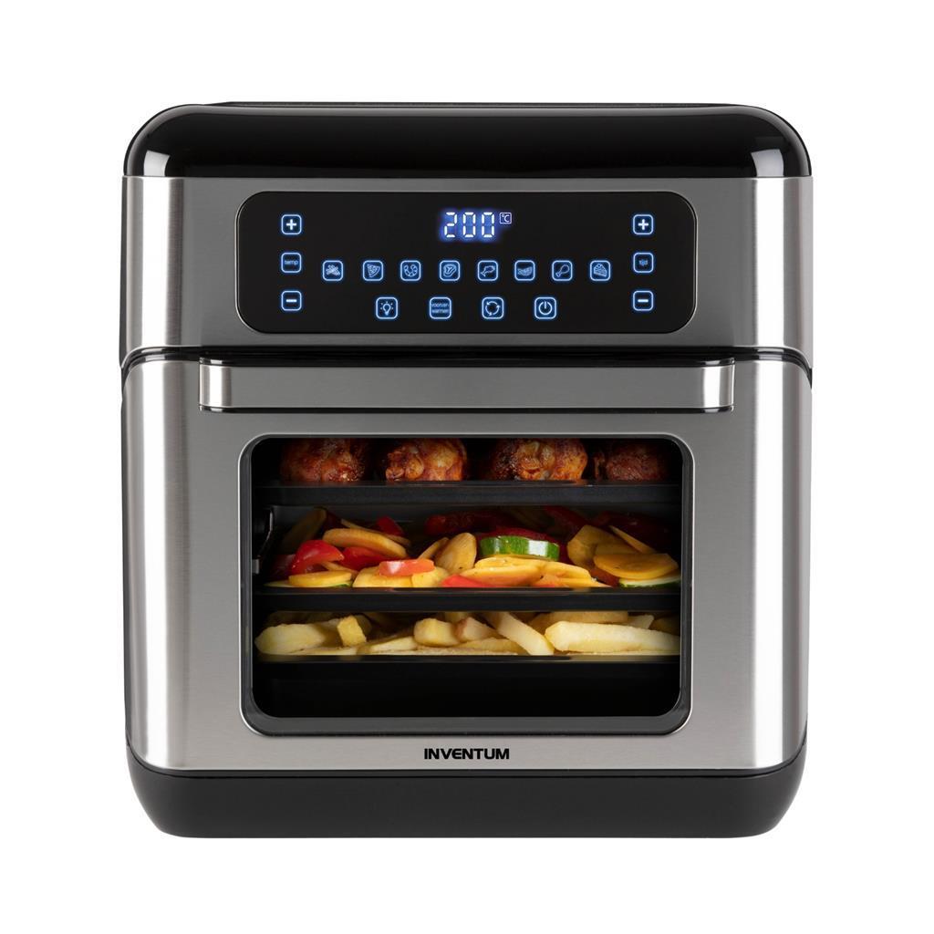 Inventum gf1200hld Minibackofen 12l 1500w schwarzer Edelstahl