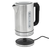 Inventum hw817d kabelloser Wasserkocher 2200 W 1,7 l Edelstahl schwarz