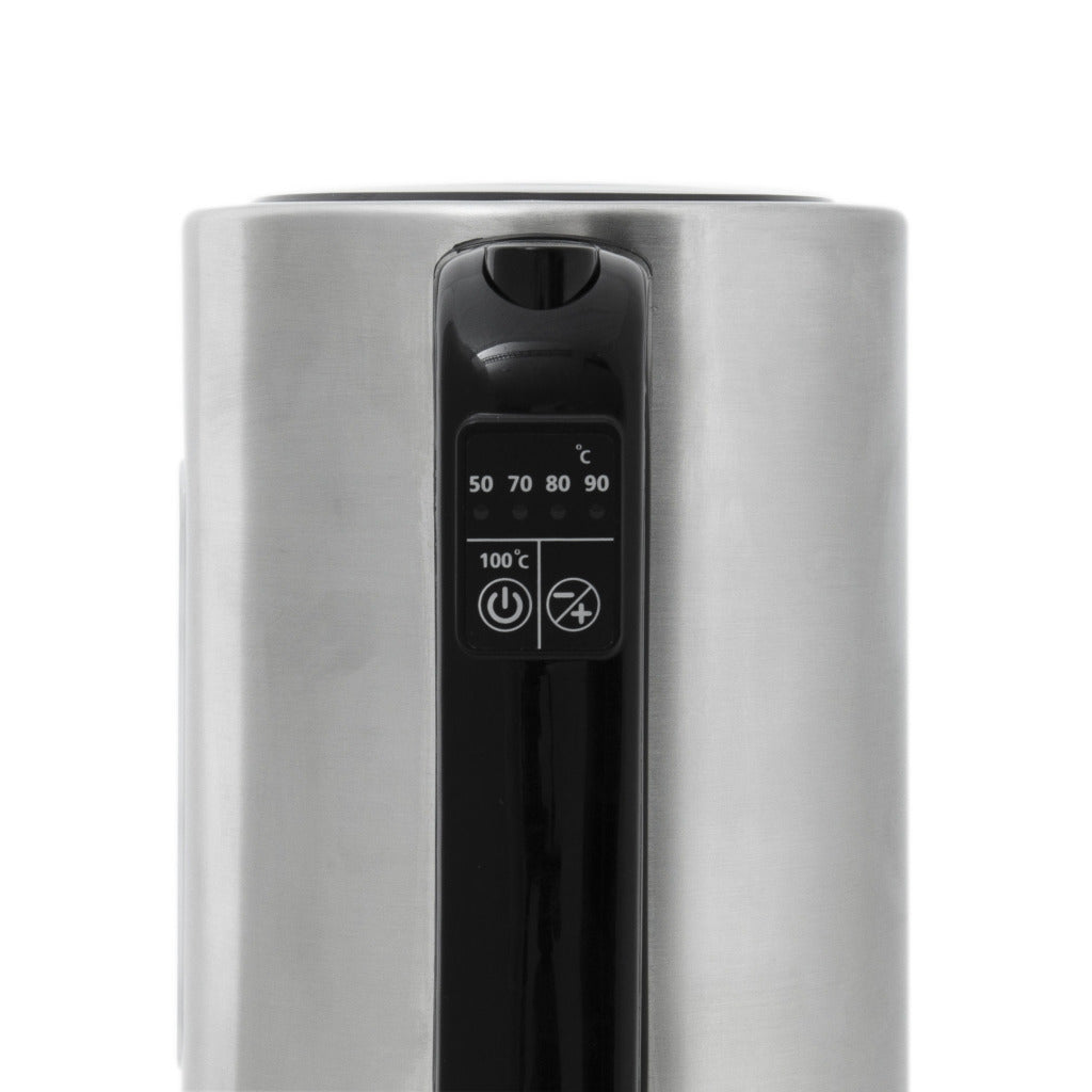 Inventum hw817d kabelloser Wasserkocher 2200 W 1,7 l Edelstahl schwarz