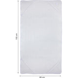 Tomado TEB1500W Manta eléctrica de 150x80 cm blanco