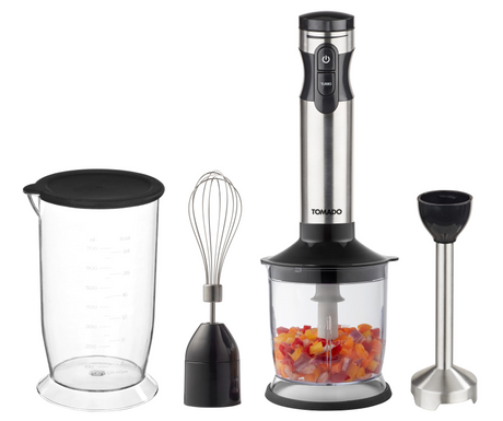 Tomado Stabmixer-Set Edelstahl schwarz 1000 W
