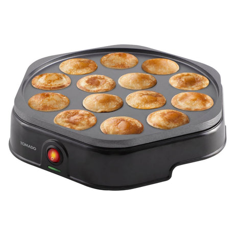Tomado ttp1400b elektrischer Poffertjes-Maker schwarz