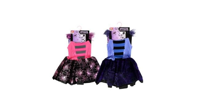 Slammer monster glamour jurk 3-6 jaar