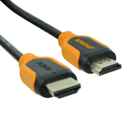 Scanpart HDMI-Kabel 3 m orange schwarz