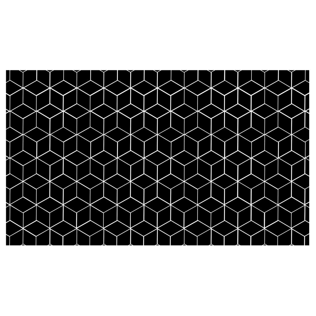 Scanpart Induction protective mat 90x52 cm Black silicone