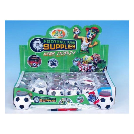 Einfacher Superhorn-Fußball mit Kordel