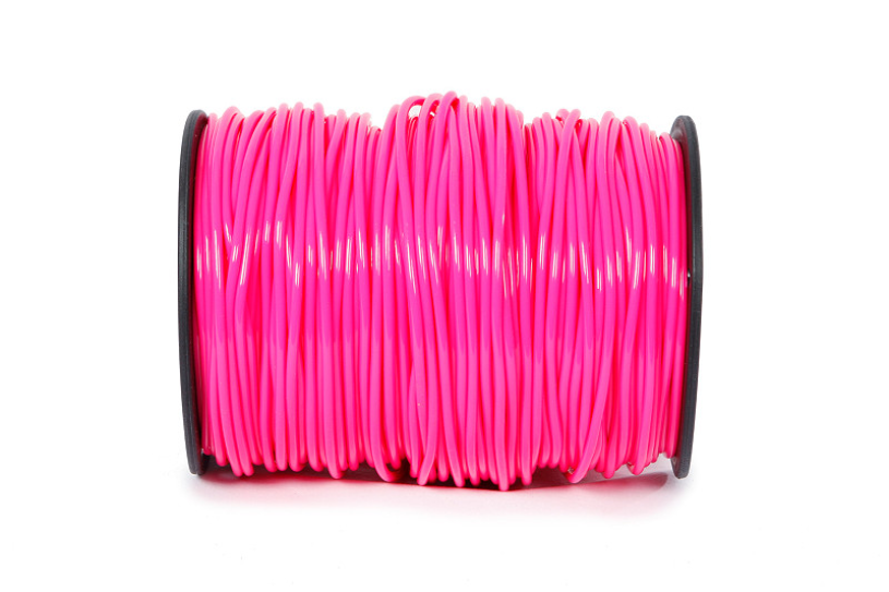 Markenloses Sans-Marque-Springseil auf einer rosa Rolle von 120 Metern, altmodisches Springseil