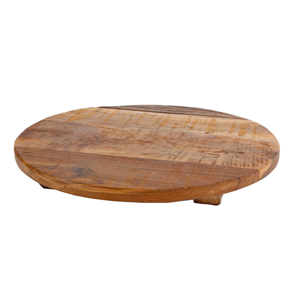 Andere Marken Holztablett 30x30x3,5 cm natur