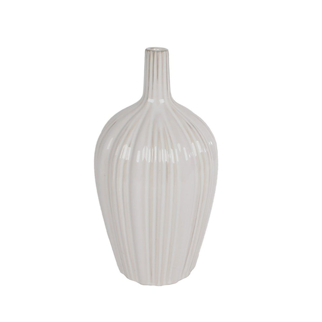 Miscellaneous vase annet m white earthenware 14.5x14.5x28cm