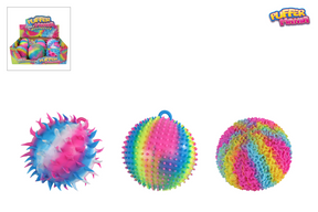 Pufferball Funky Mania Rainbow 18cm 3-fach sortiert
