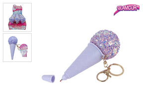 Glamour-Stift-Eis am Schlüsselring