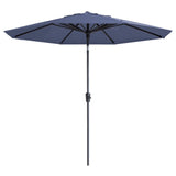 Madison Parasol Paros II Luxury 300 cm Safeer Blue