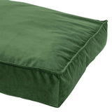 Madison Dog Cushion Velvet 120x90x15 cm verde