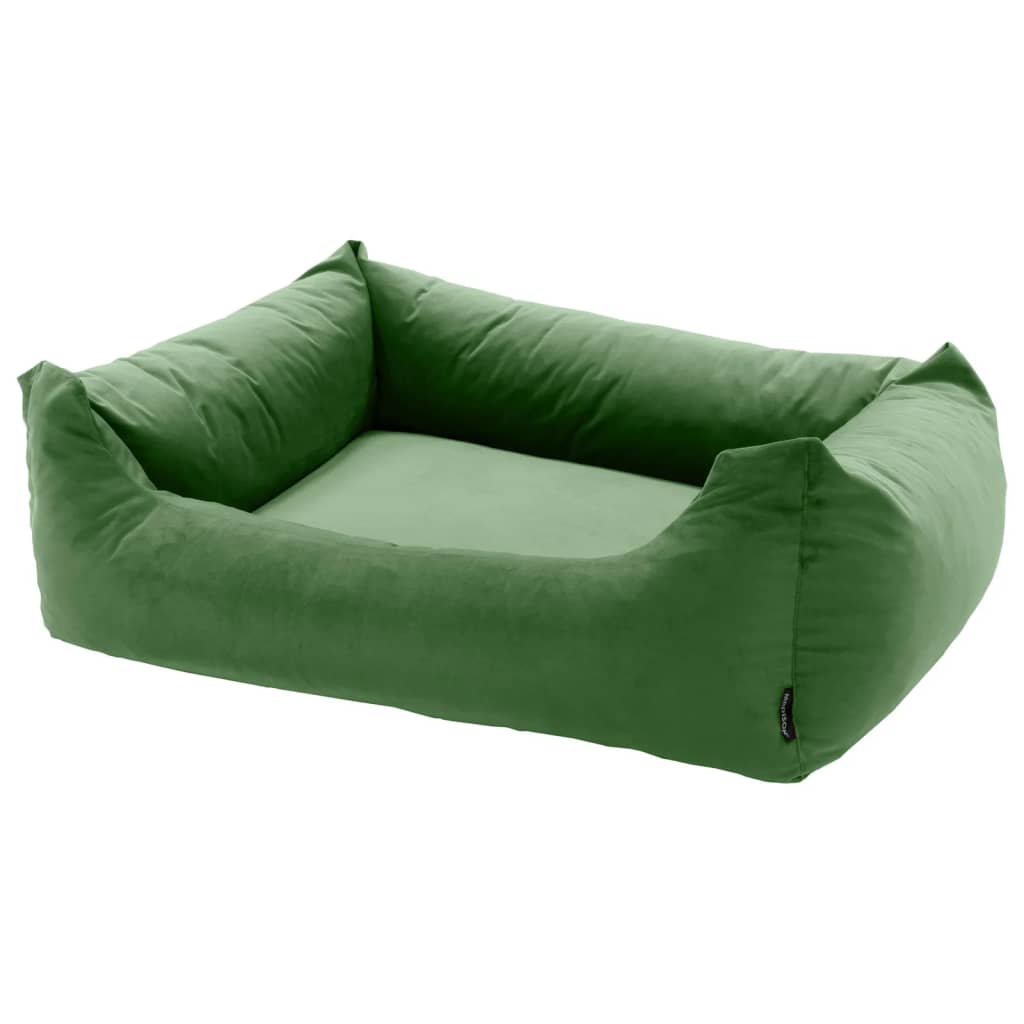 Madison Dog Led Velvet 80x67x22 cm Verde