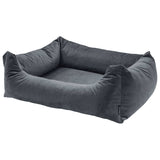 Madison Madison Dog Bed Velvet 120x95x28 cm szary