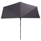 Madison Balkon Parasol Sun Wave 270x150 cm Sapphire Blue