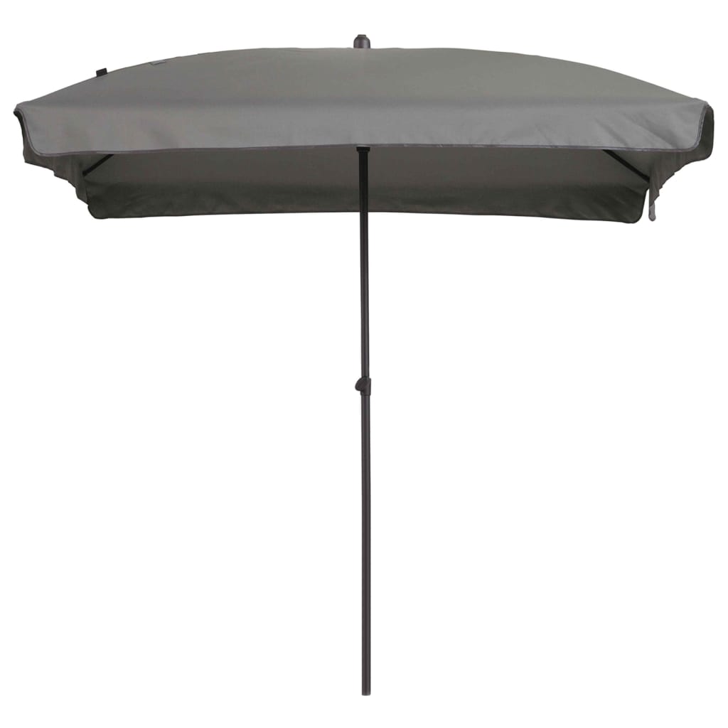 Madison Parasol Patmos luxuriöser rechteckiger 210x140 cm hellgrau