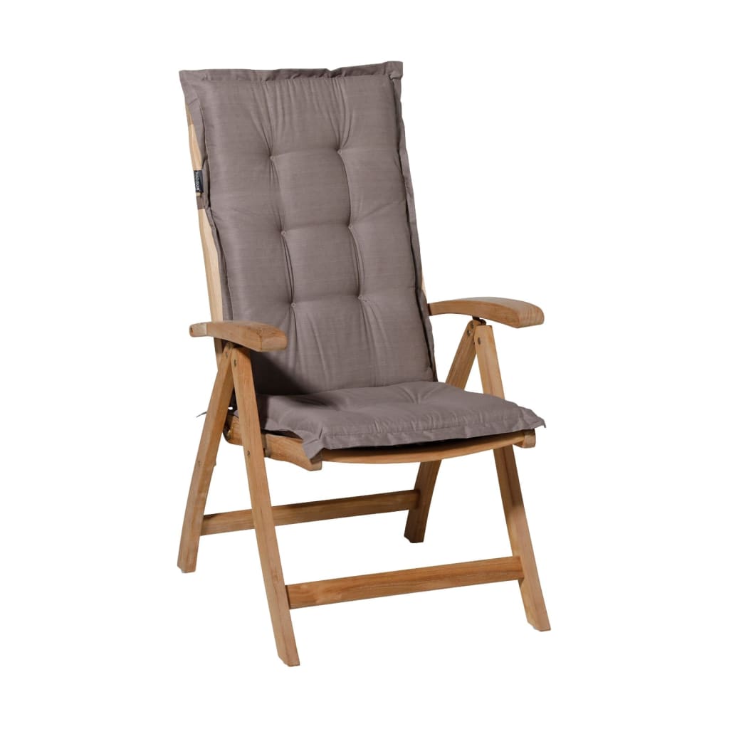 Madison Chair -pute med høy rygg grunnleggende 123x50 cm taupe