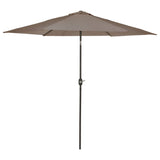 Madison Parasol Tenerife okoli 300 cm Taupe