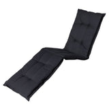 Madison Lounger Cushion Basic 200x60 cm černá