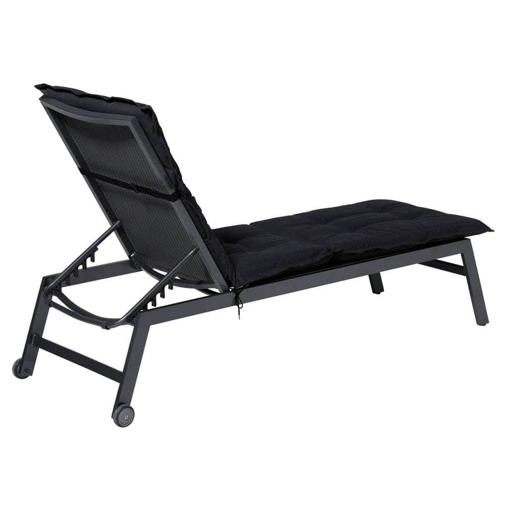 Madison Liegeauflage Basic 200x60 cm schwarz