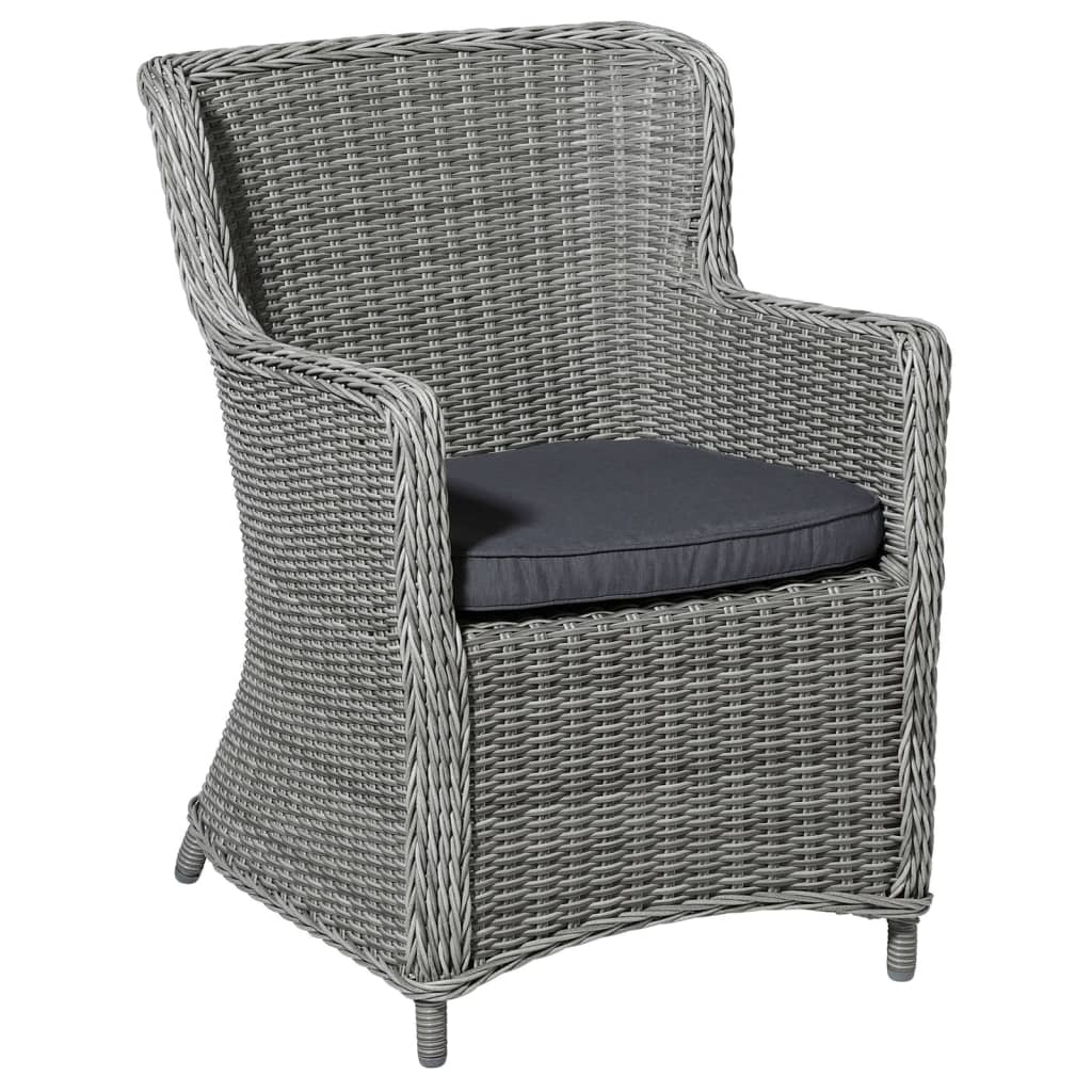 Madison sedeža blazina za Wicker Garden stol Panama 48x48 cm siva