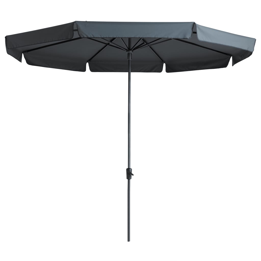 Madison Parasol Syros luksusowa runda 350 cm szary