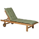 Madison Lounger poduszka Panama 200x60 cm Saliegroen