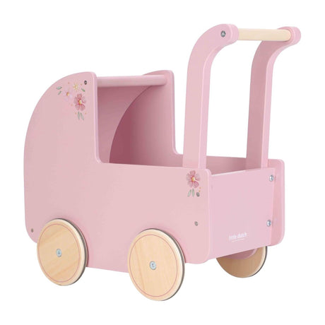 Little dutch houten poppenwagen
