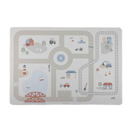 Little dutch auto speelkleed 100x140cm