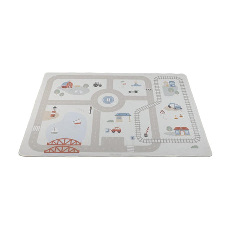 Little dutch auto speelkleed 100x140cm