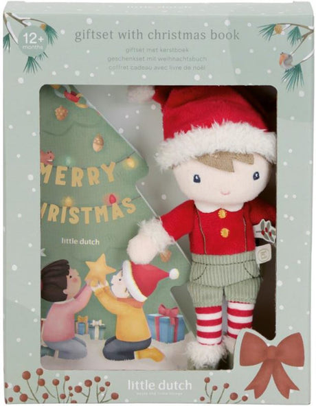 Little dutch - cadeauset kerst. boek+knu