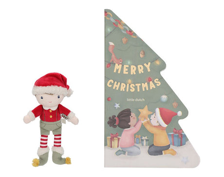 Little dutch - cadeauset kerst. boek+knu
