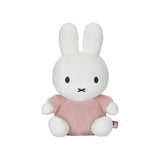 Miffy fluffy klem 25 cm rosa