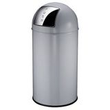 Eko Eko Waste Bin con coperchio a pressione 40 L MAT GRIGIO