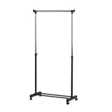 V-teiliger Kleiderständer 84x170x43 cm schwarz